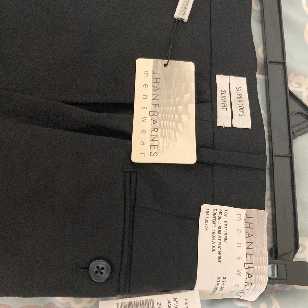 Wool slacks